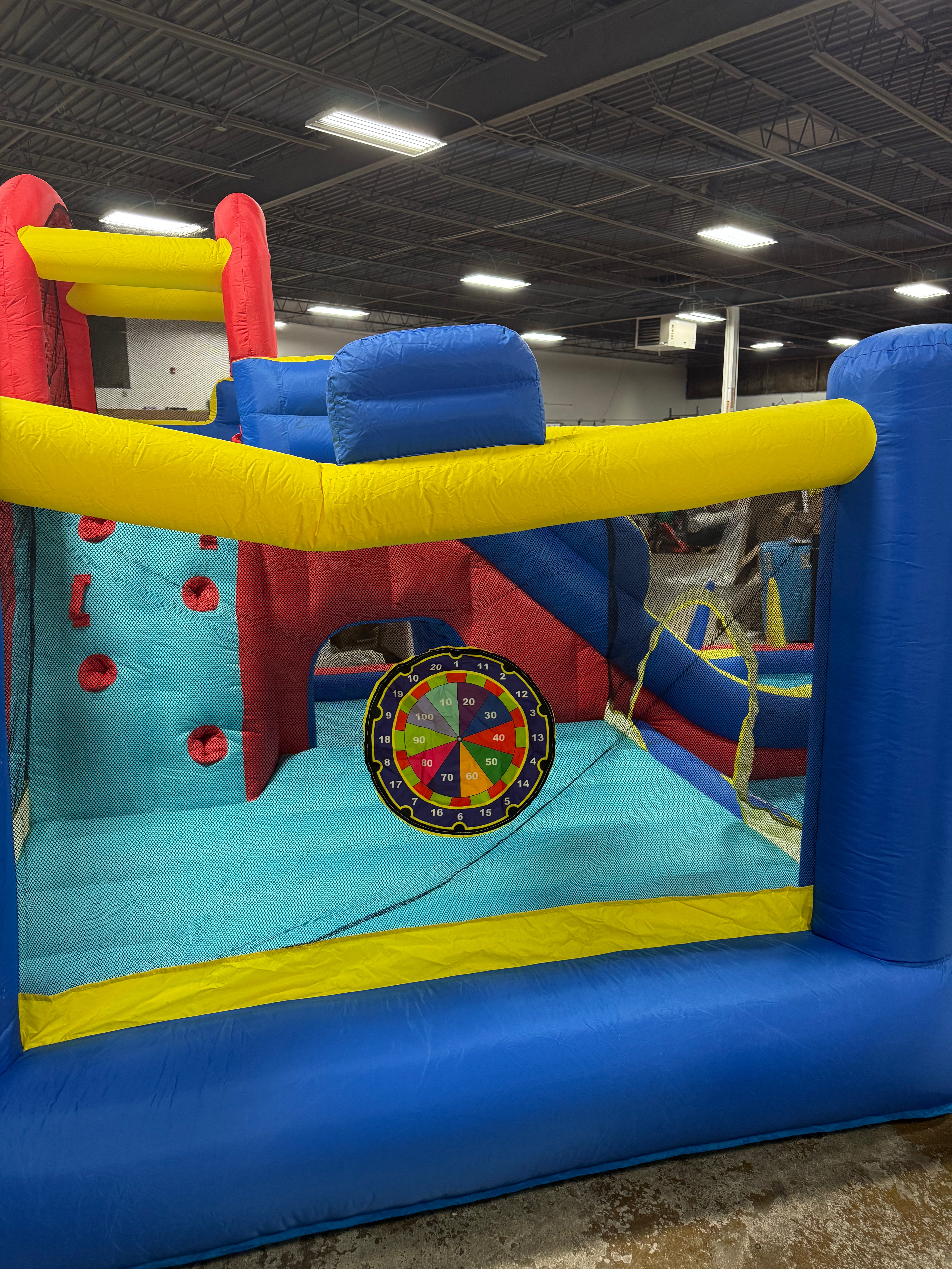 Inflatable Slide with Air Blower