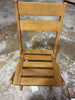 Ferron Wood Outdoor Portable Sport Chair Natural