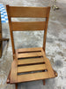 Ferron Wood Outdoor Portable Sport Chair Natural
