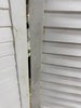 3 Panels Room Divider Rustic Wood Privacy Screens Folding Portable Partition Screen Freestanding Wall Home Furniture for Bedroom White