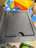 4-Burner Propane Gas Grill and Griddle Combo with Side Burner in Black