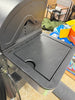 4-Burner Propane Gas Grill and Griddle Combo with Side Burner in Black
