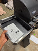 4-Burner Propane Gas Grill and Griddle Combo with Side Burner in Black
