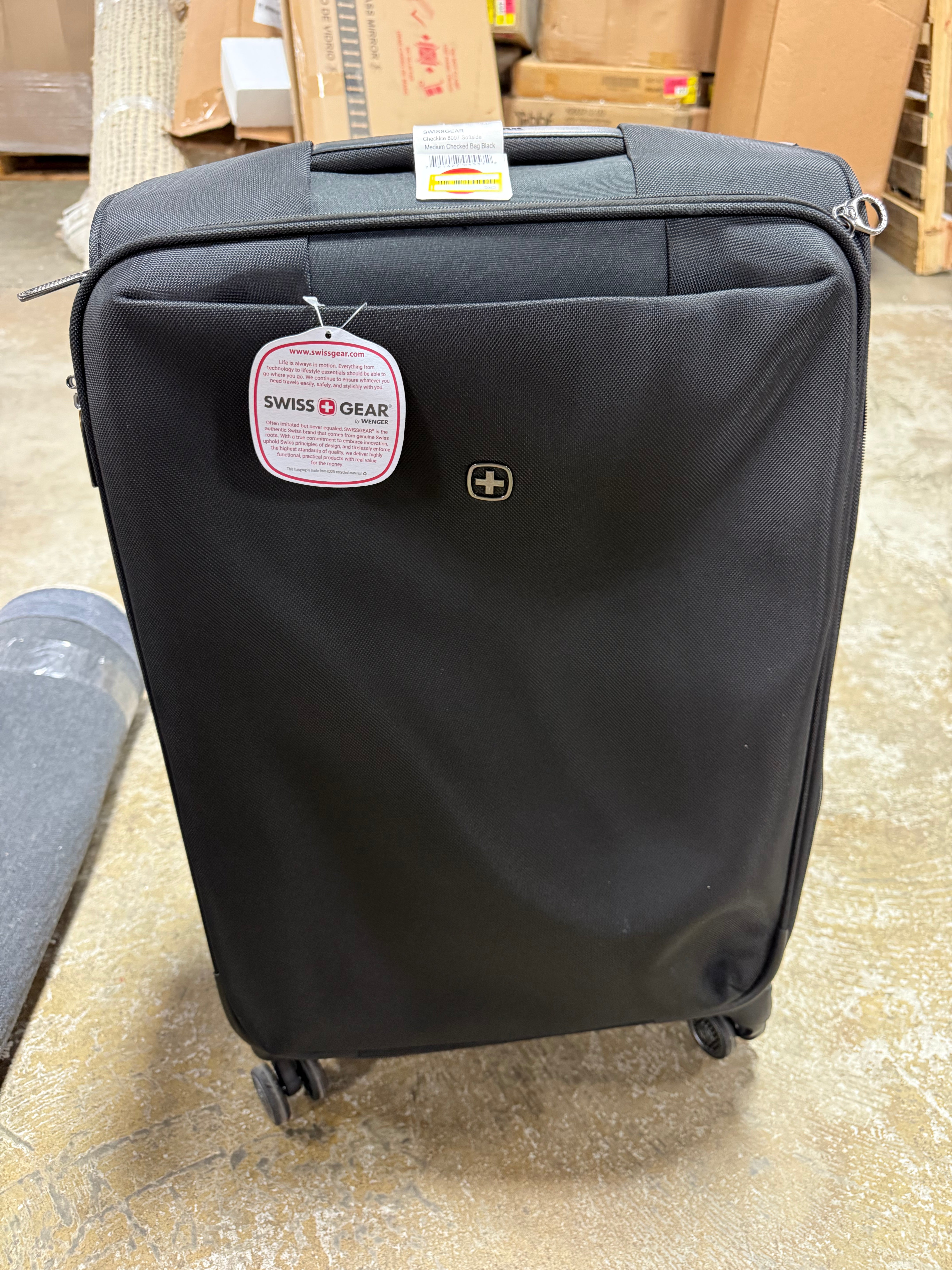 Zurich Softside Medium Checked Suitcase