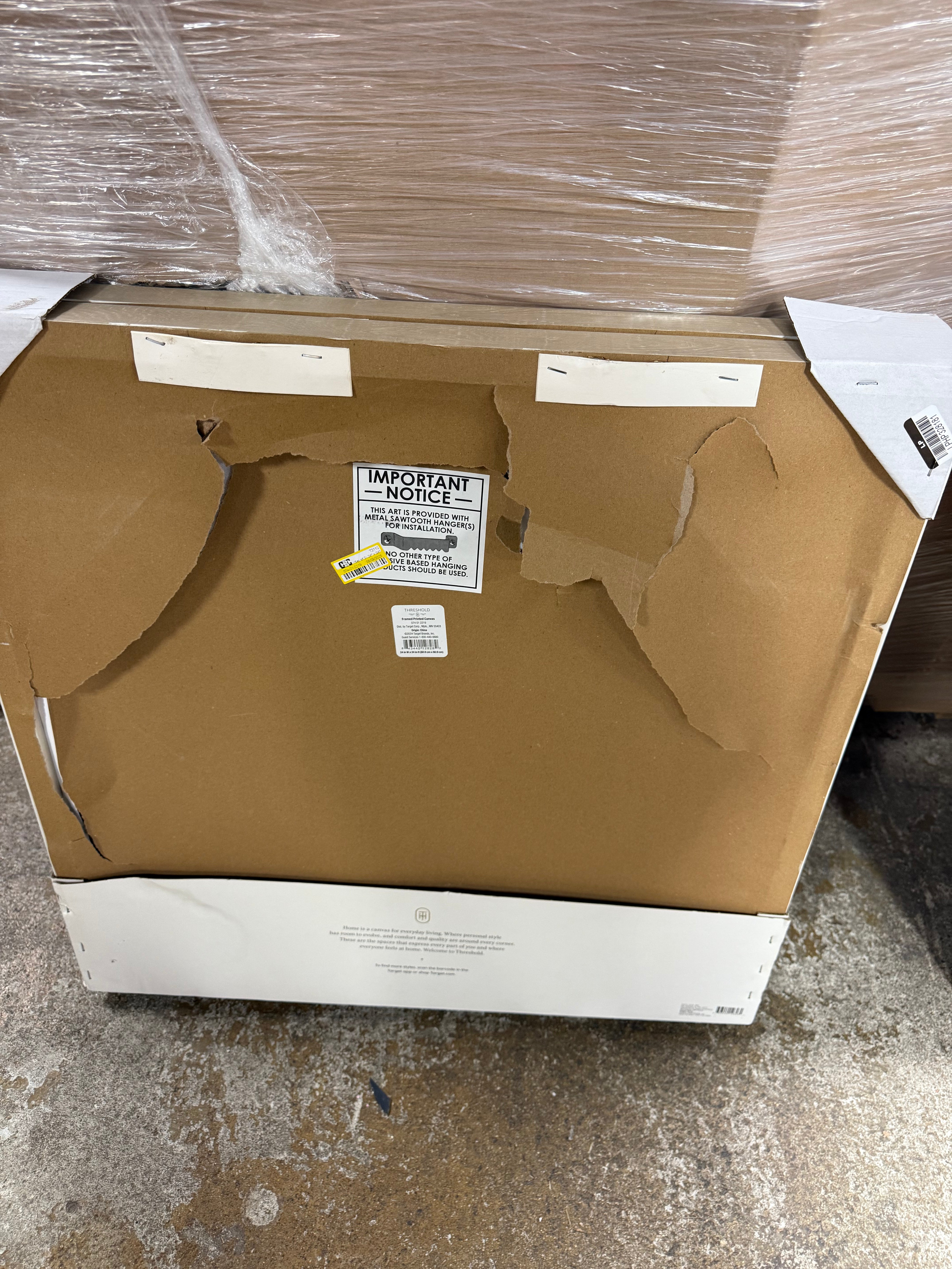 Set of 2 Framed Canvas Black - Modern Style, Digital Abstract Art, Vertical Polystyrene Frame