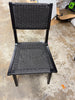 Ceylon Woven Dining Chair Black