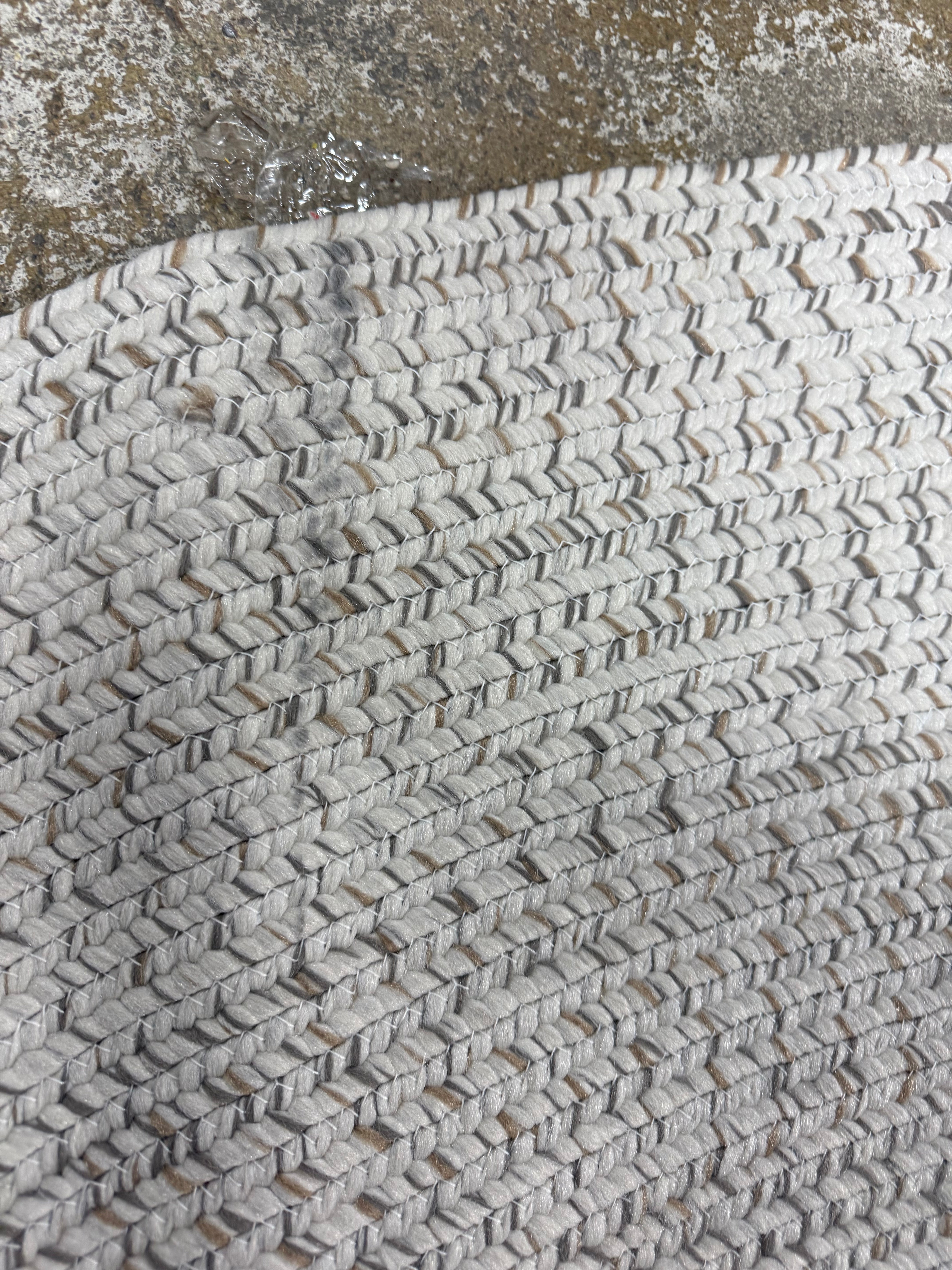 Wynn Braided Indoor/Outdoor Area Rug 5'x8' Oval