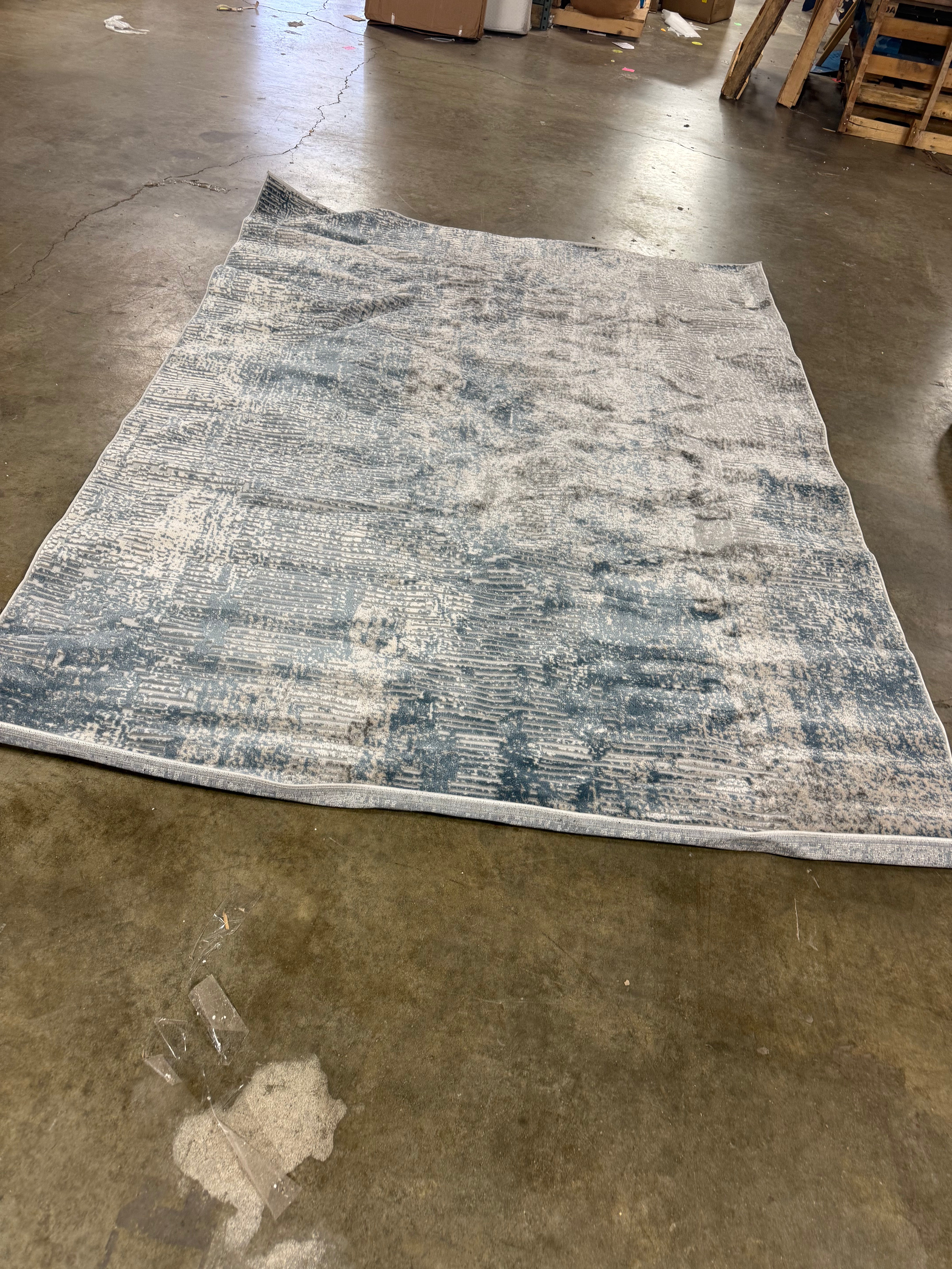 Alice Abstract Waterfall Area Rug 6'7"x9'