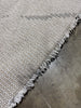 Modern Shag Rug Ivory and Black Area Rug 7'x10'