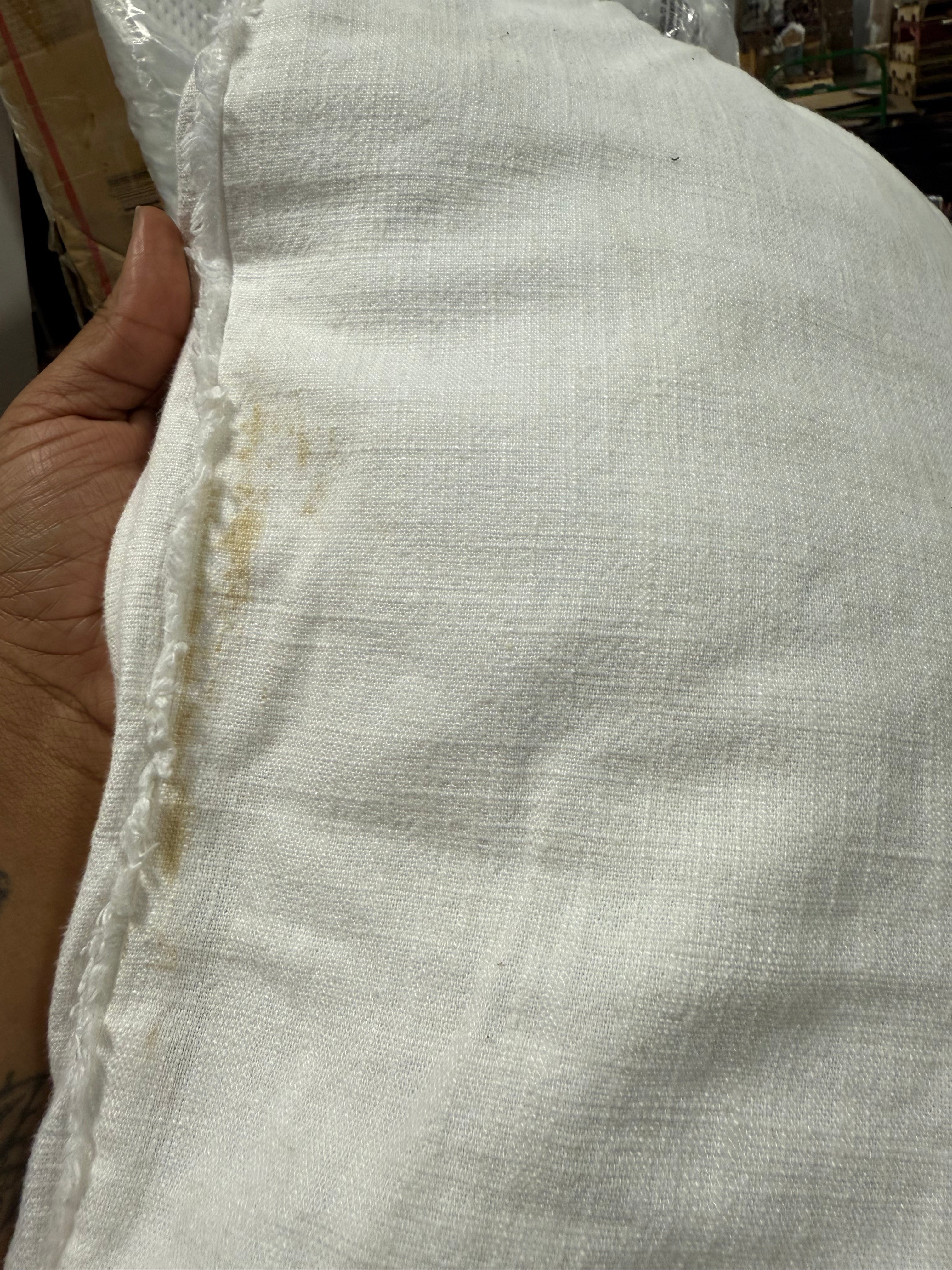 King Euro Heavyweight Linen Blend Throw Pillow