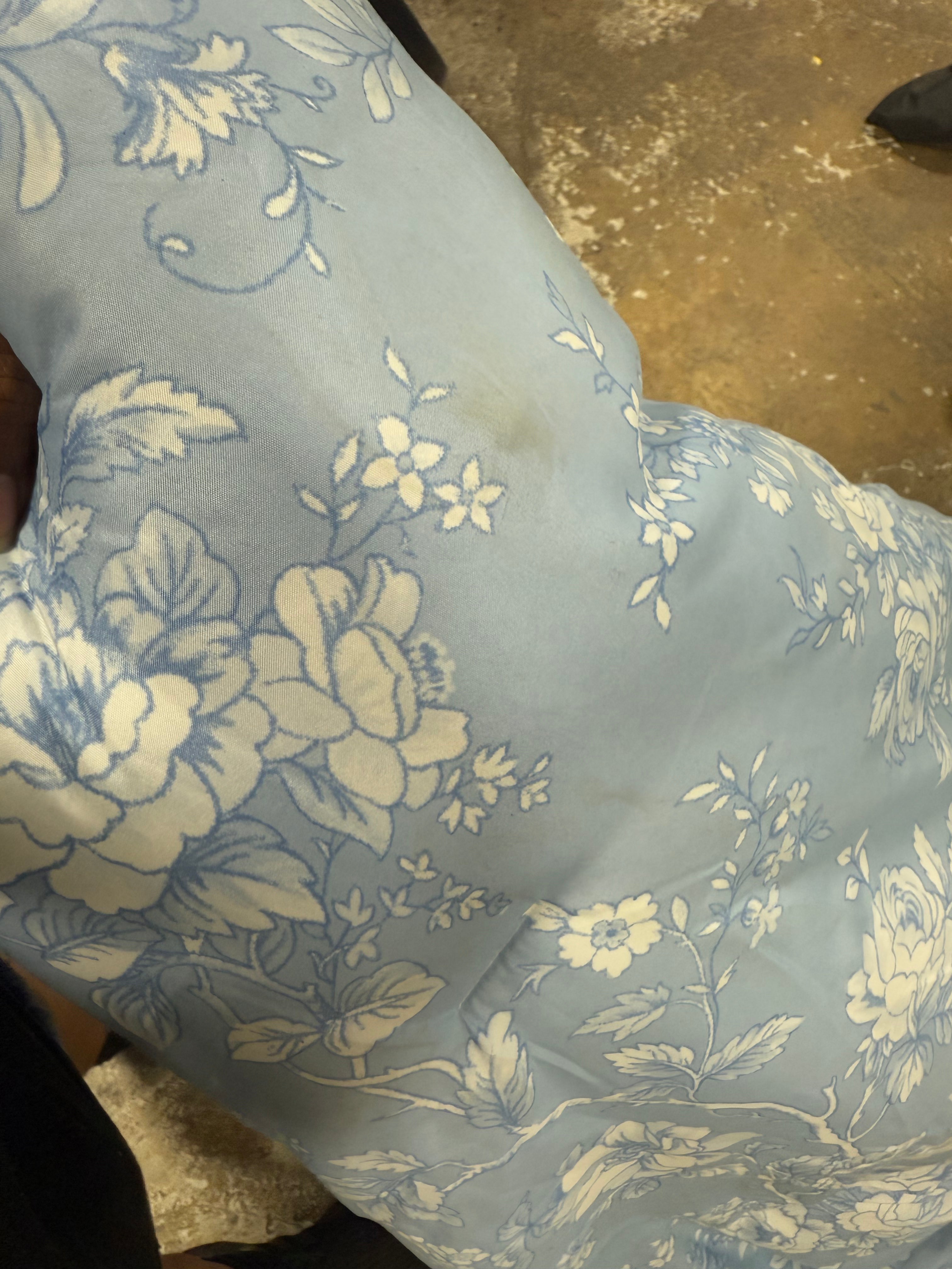 Toile Floral Comforter ONLY - Twin/Twin Extra Long