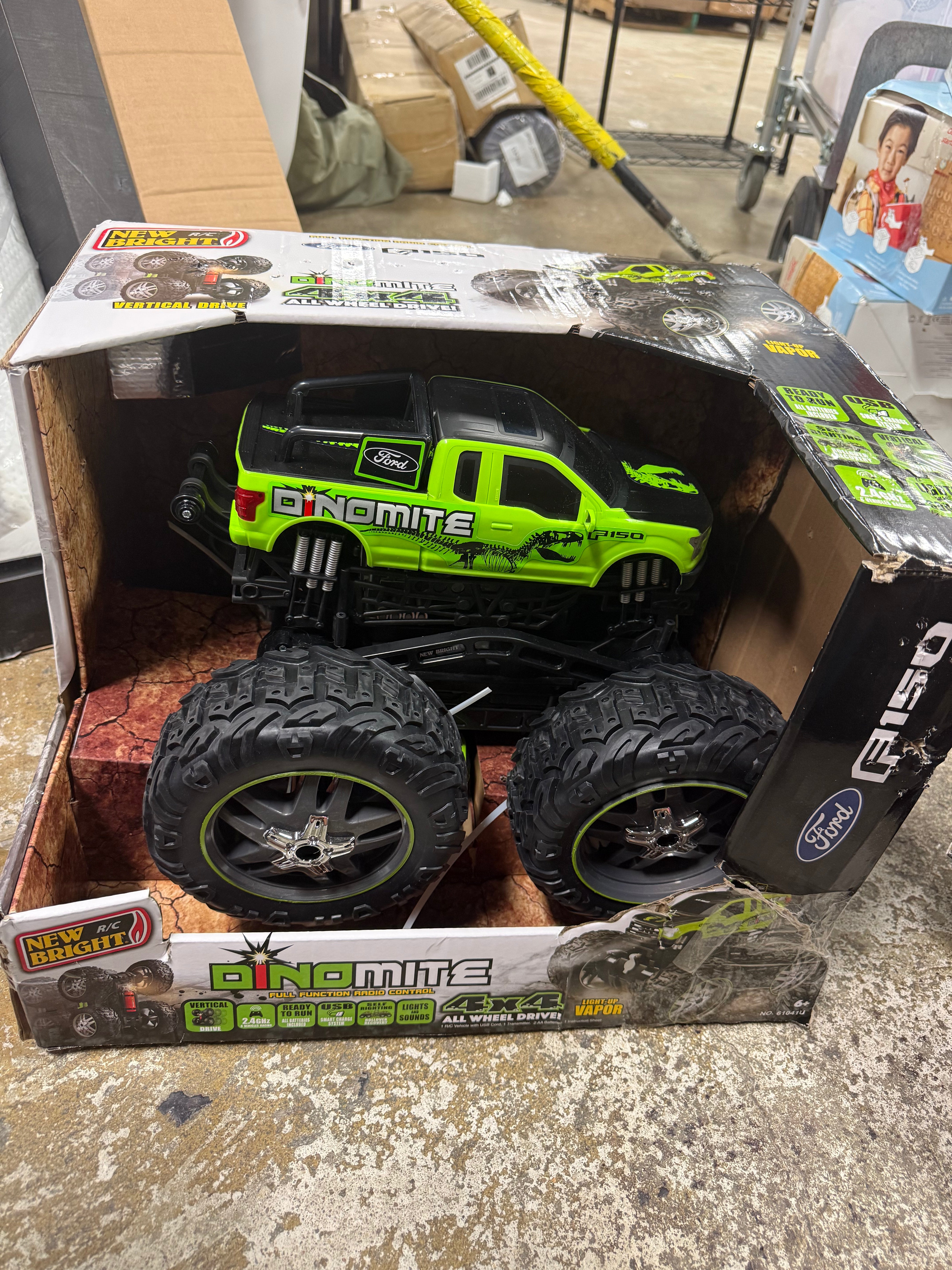 RC Ford Raptor SVT Try-Me Pivot Steering Vapor