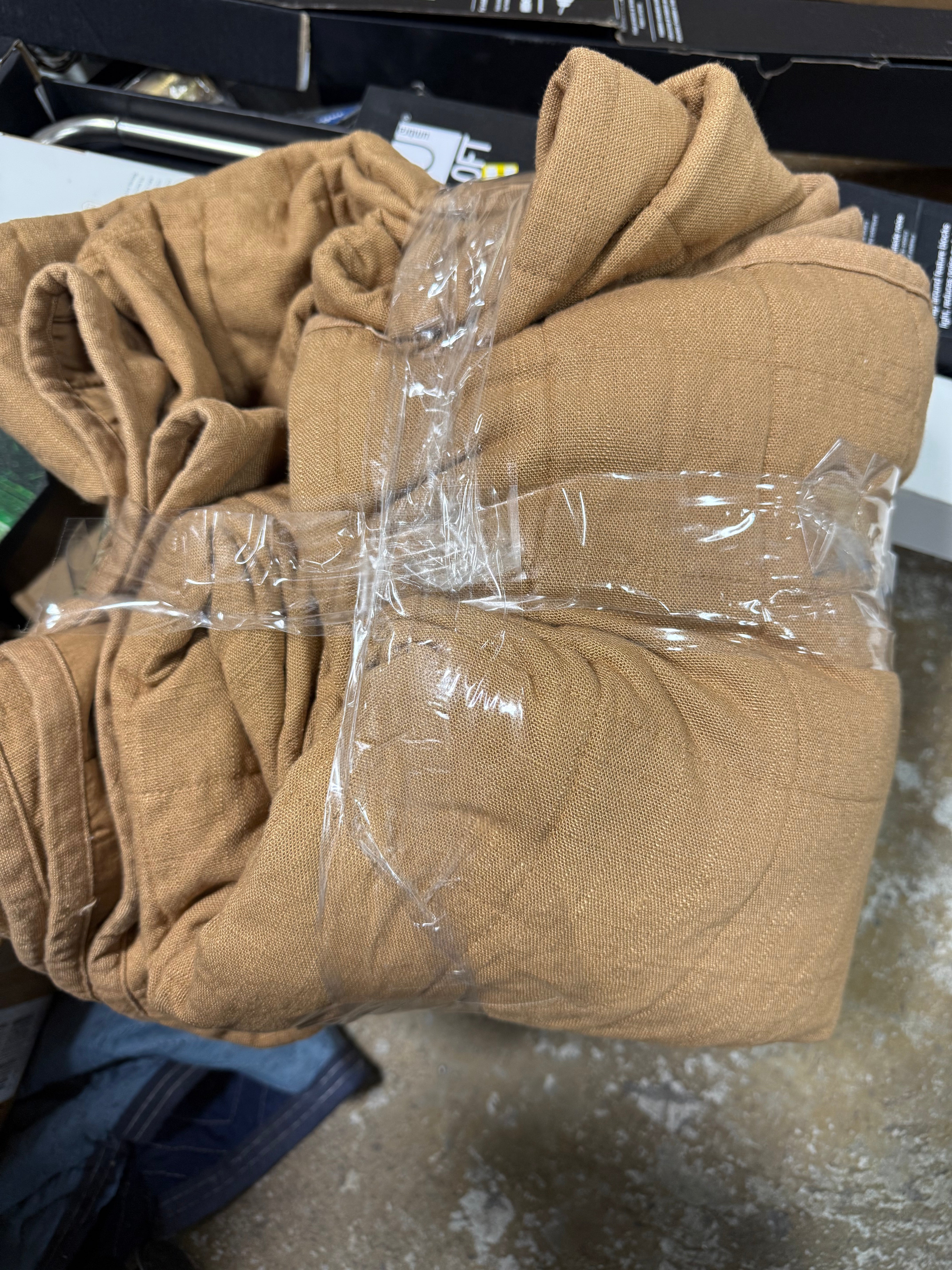 Heavyweight Linen Blend Quilt Full/Queen