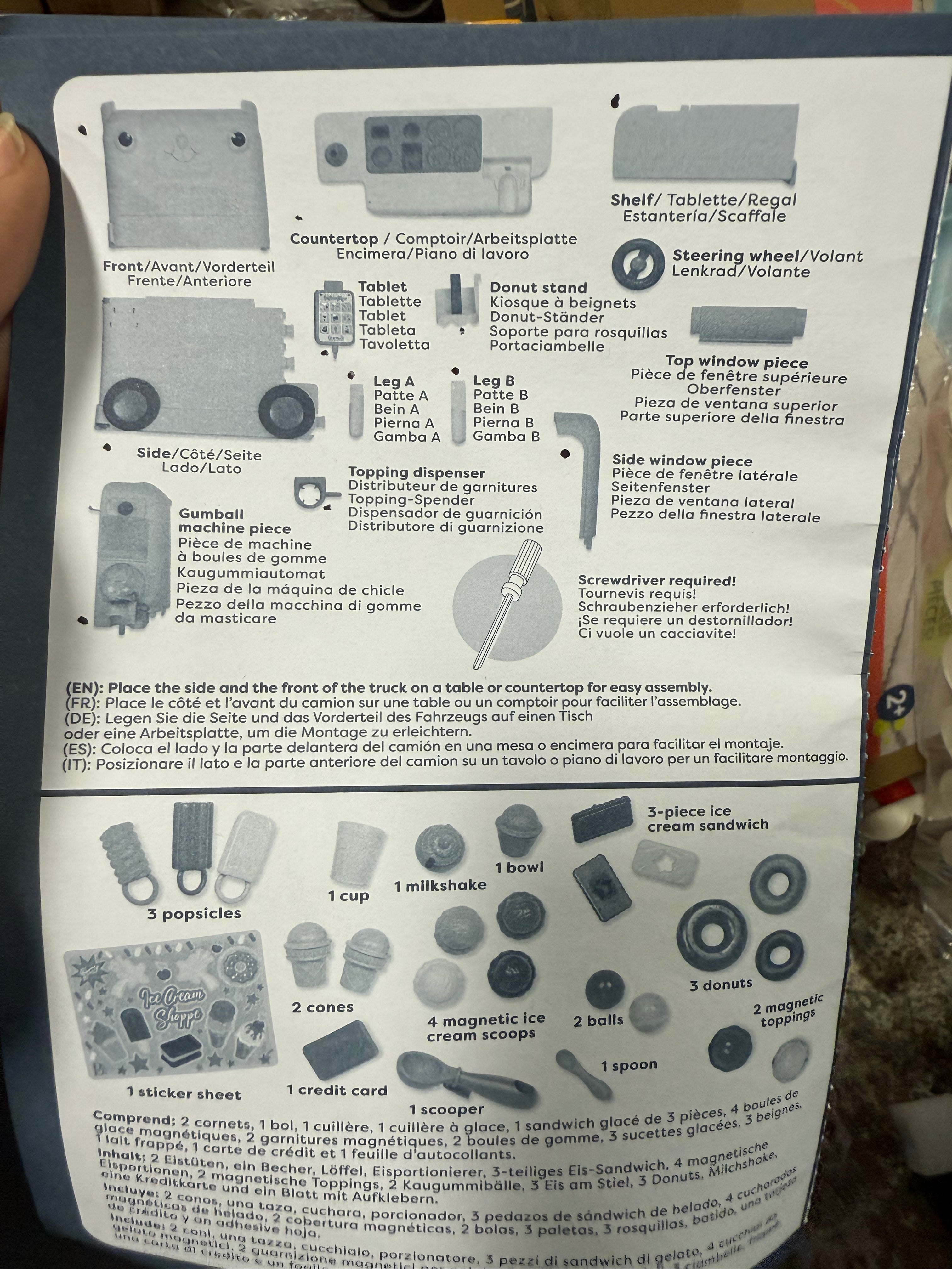 Interactive Ice Cream Truck - Ice Cream Shoppe