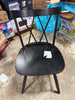 1-Piece Farmhouse Kitchen Chair with Rubber Wood Frame