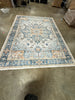 9'x12' Washable Area Rug, Ultra-Thin Vintage Rug Printed Carpet