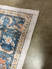 9'x12' Washable Area Rug, Ultra-Thin Vintage Rug Printed Carpet