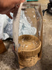 Drink Dispenser with Woven Stand
