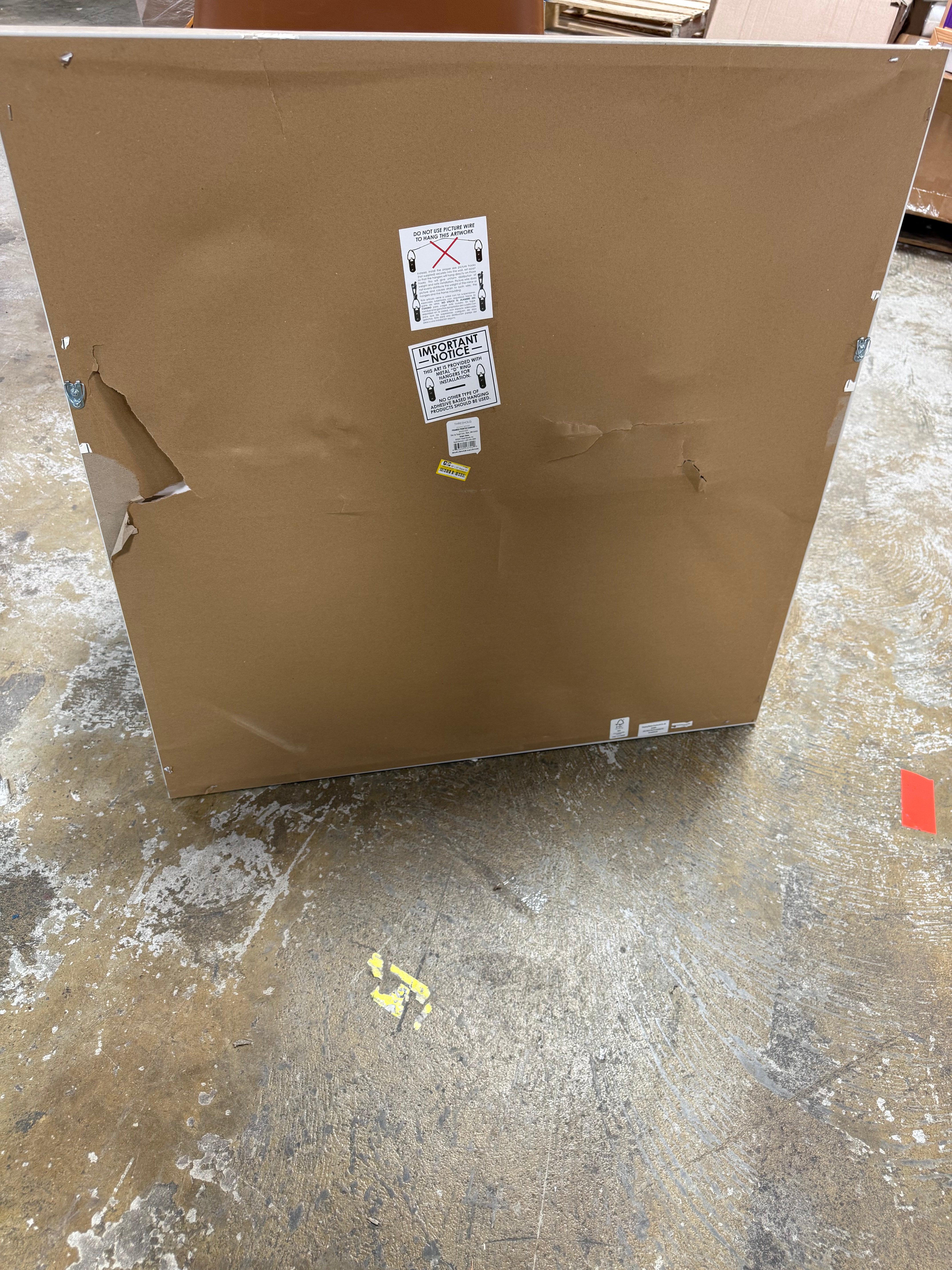 Shape Abstract Framed Wall Canvas