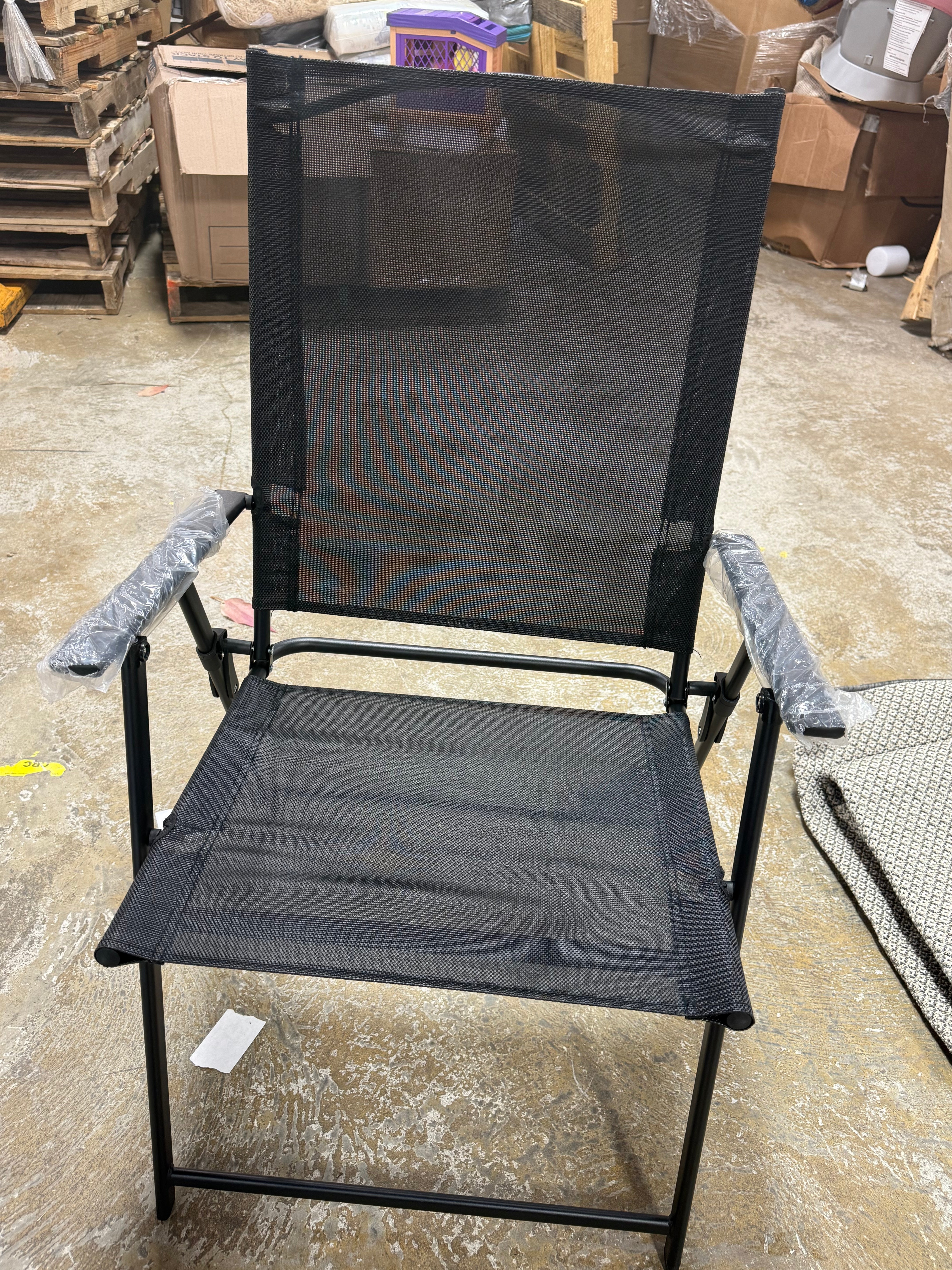 Sling Patio Dining Folding Chair 1-Piece