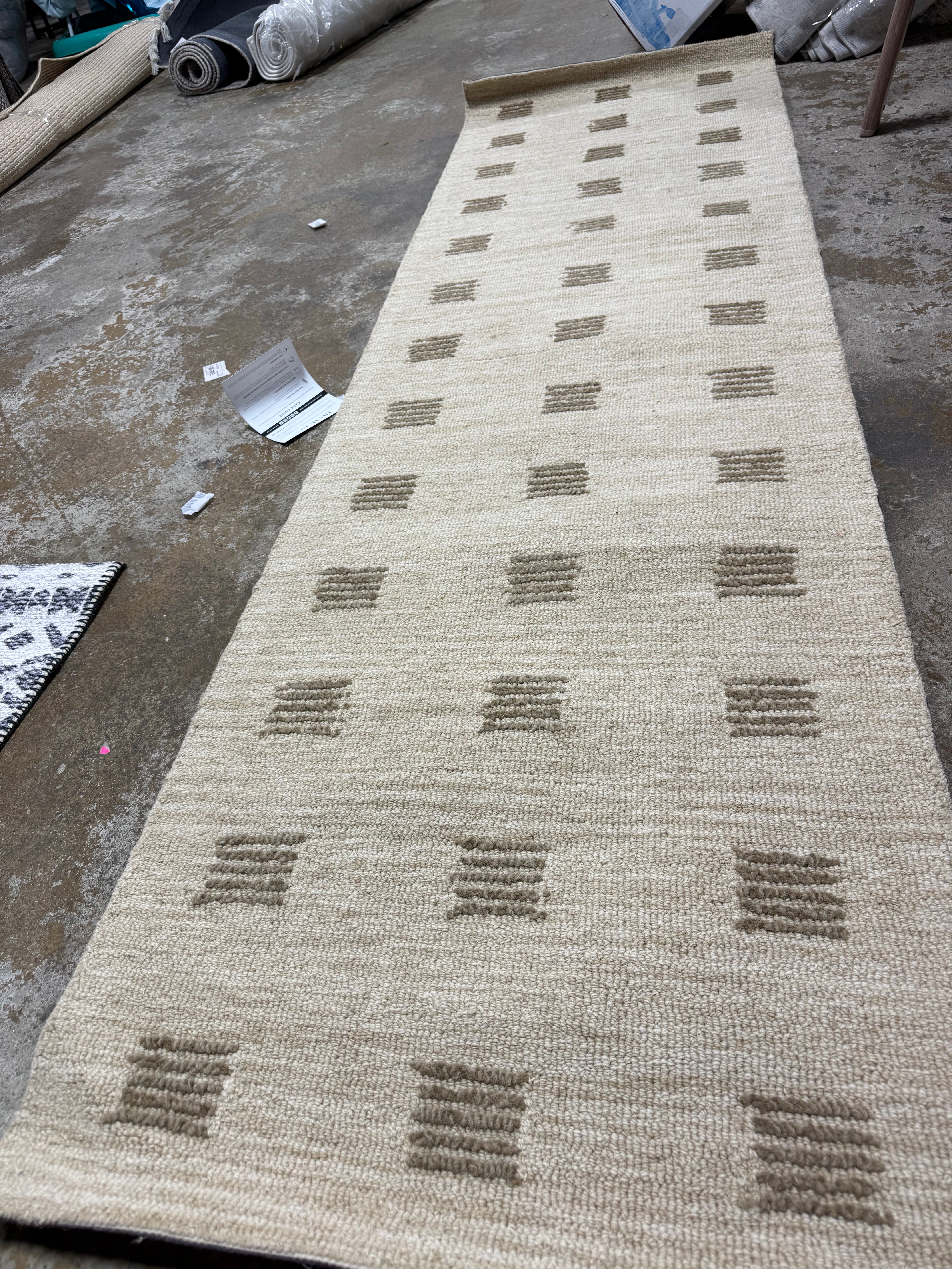 Archer Layla Geometric Handtufted Rug 2'3"x8'