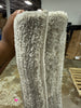 Modern Lines Plush Area Rug Cream 5'x7'