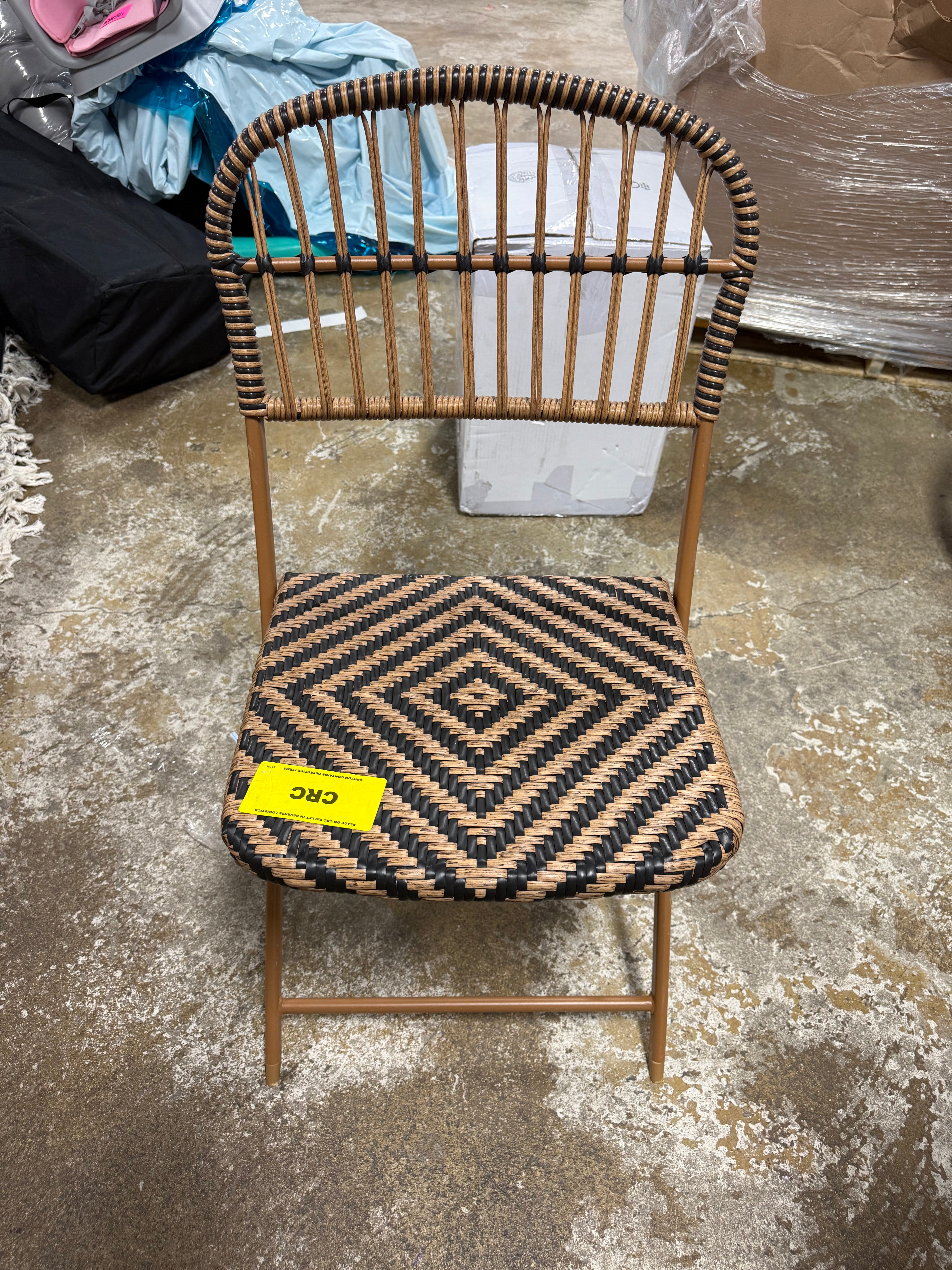 Aster Outdoor Patio Dining Chairs Folding Chairs 1-Piece