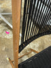 Purcell Patio Folding Chair Black 1-Piece