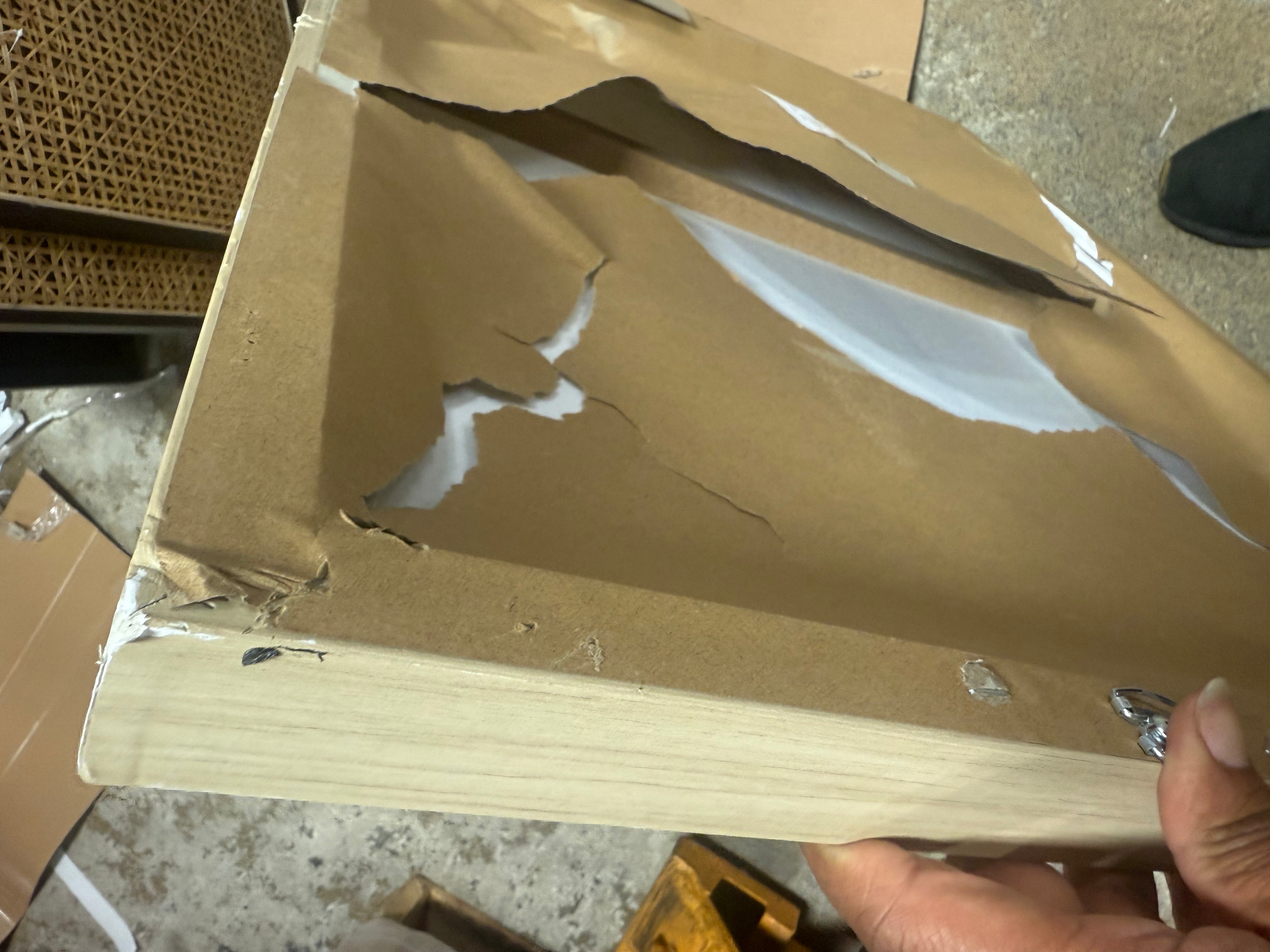 Faded Landscape Framed Wall Canvases Natural - Set of 2