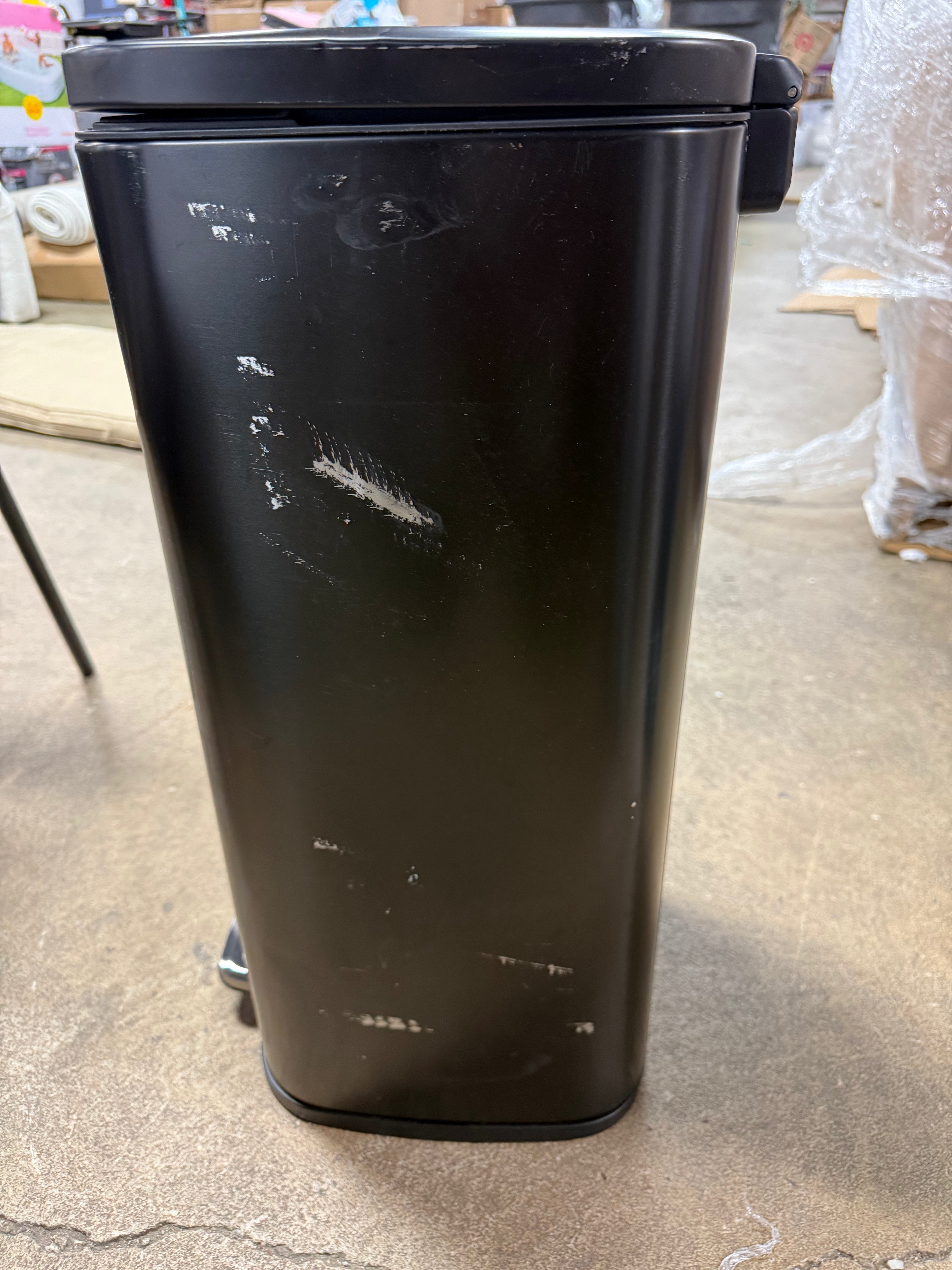 Soft Square Step Trash Can
