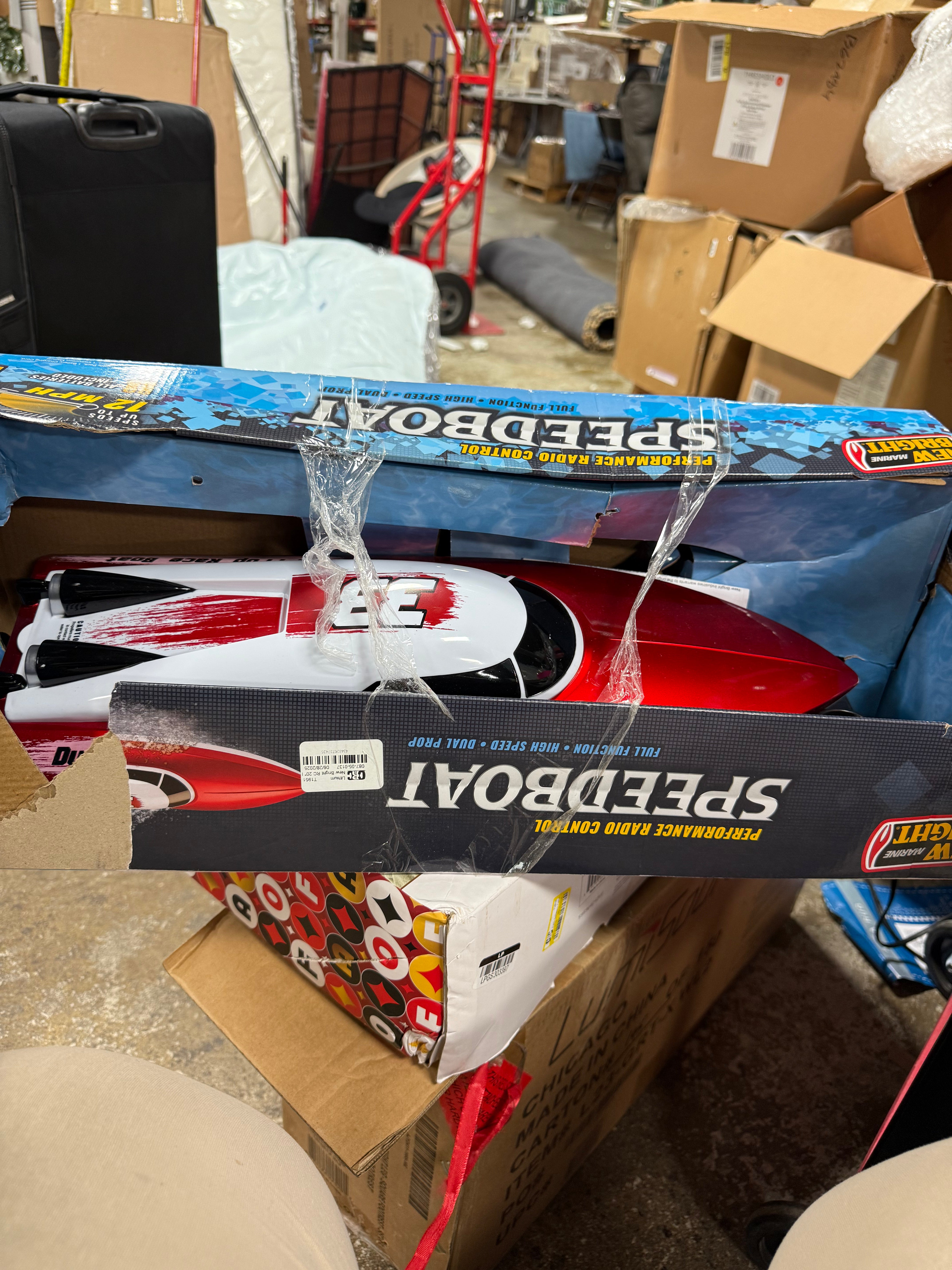 RC Dual Propeller Speed Boat