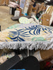 Outdoor Patio Beach Umbrella with Fringe