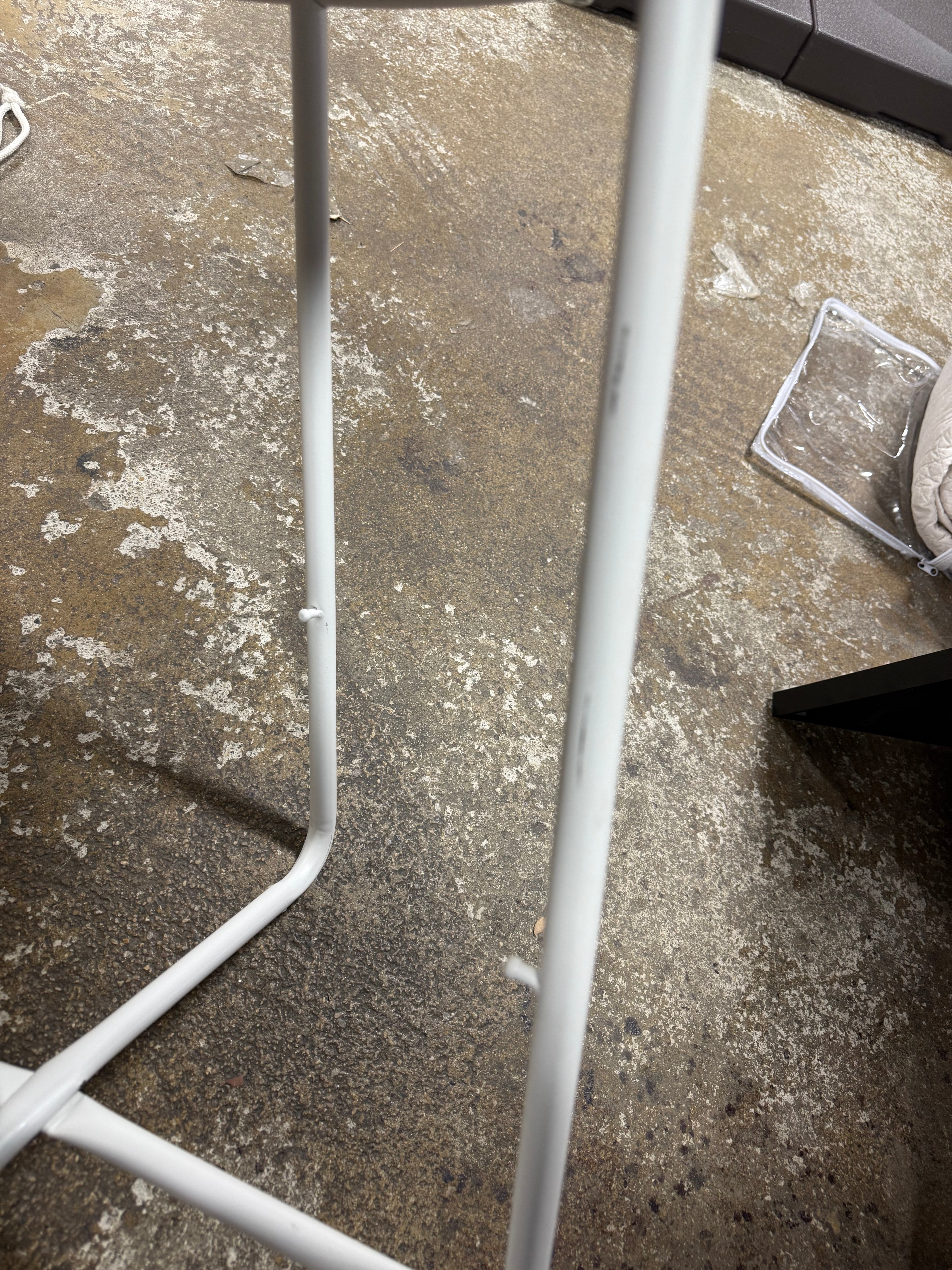 Side Table with Charging Station, Nightstand