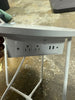 Side Table with Charging Station, Nightstand