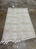 Marissa High/Low Diamond Tassel Area Rug 4'x6'