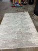 Modern Lines Plush Area Rug Cream 5'x7'