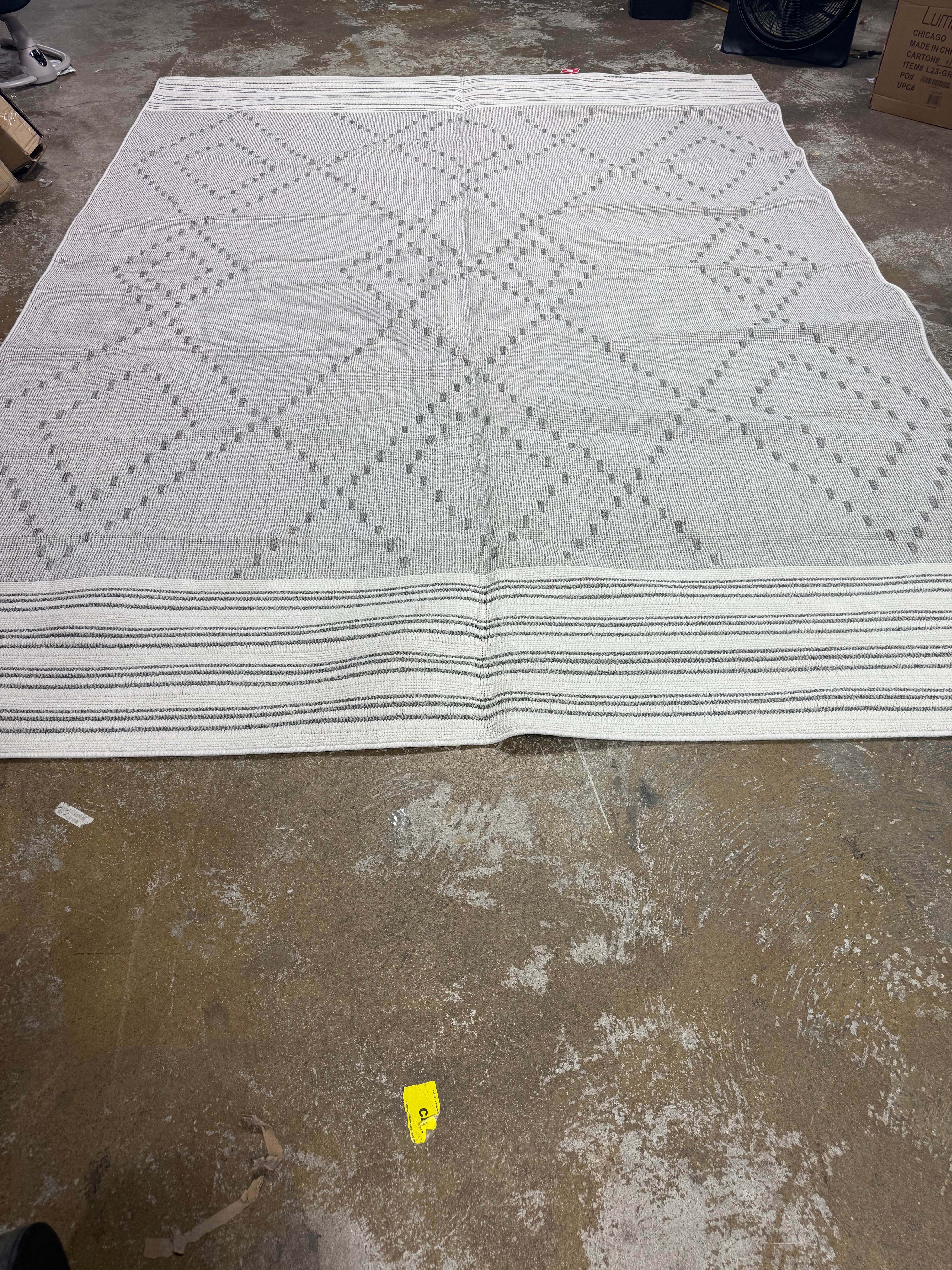 Jacinda Trellis Indoor/Outdoor Area Rug 9'x12'