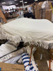 Fringe Beach Umbrella in Cream