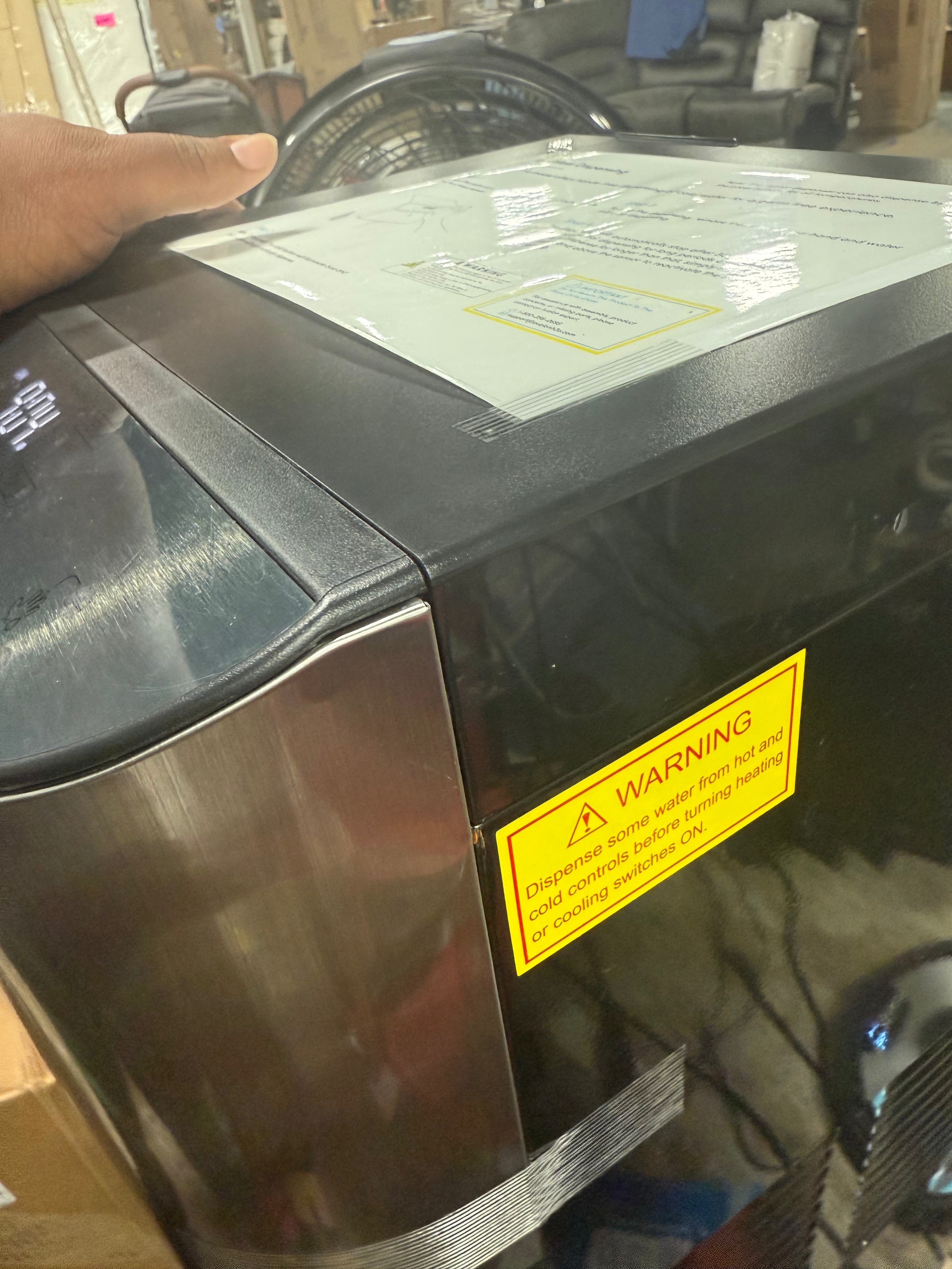 A13 Bottleless Water Cooler - Black Stainless Steel