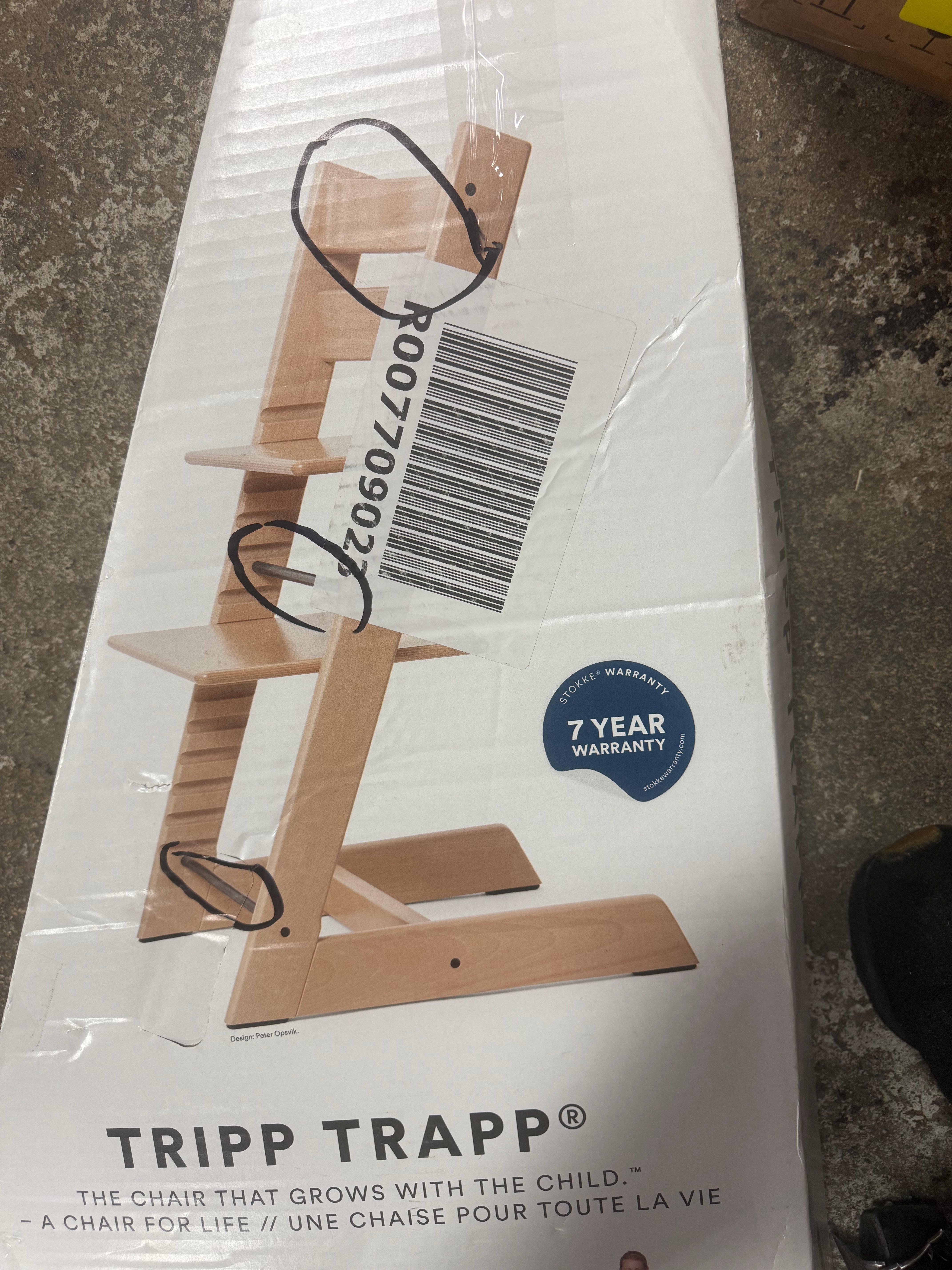 Tripp Trapp Chair and Newborn STEPS ONLY