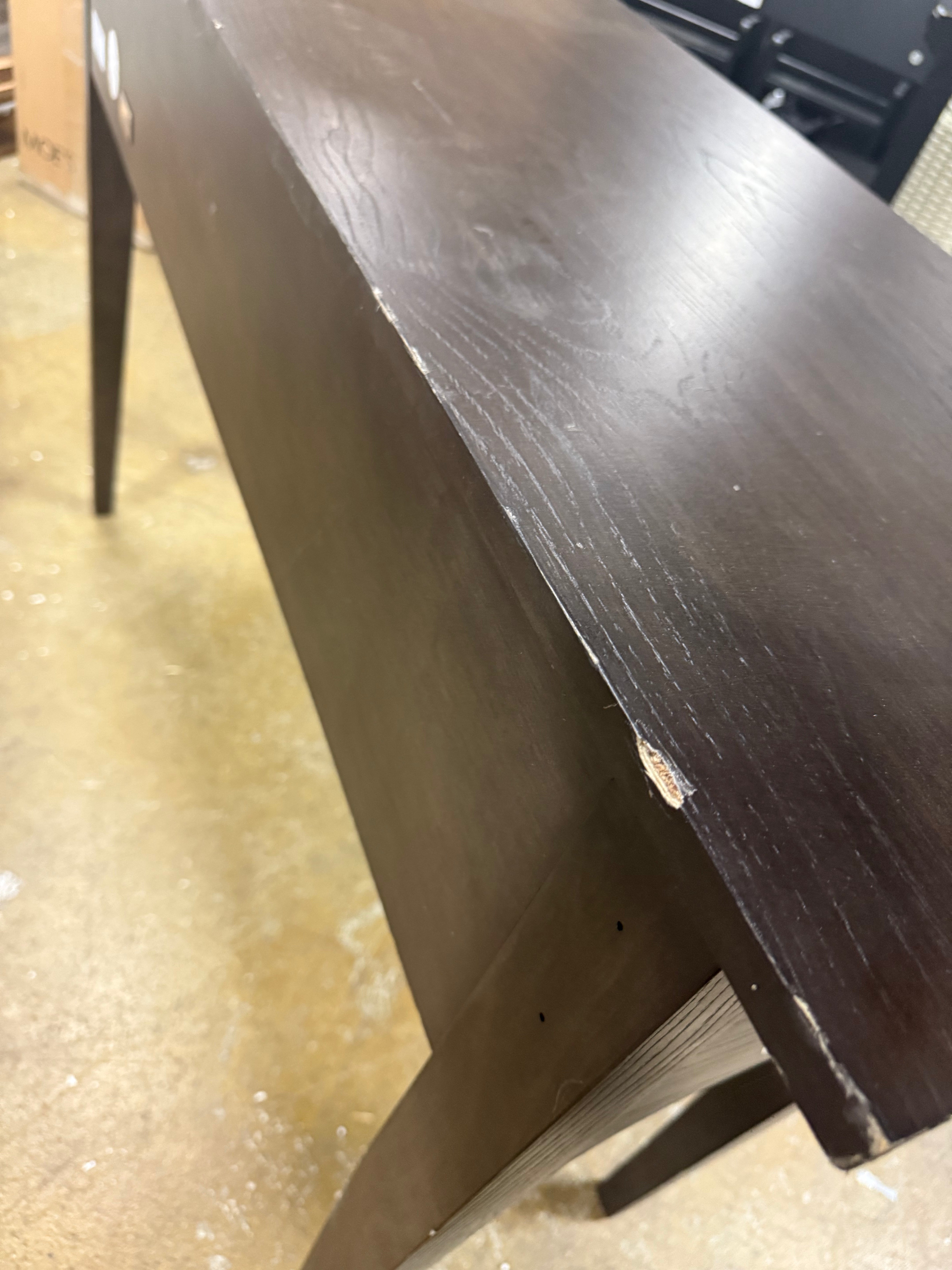 Palma Arched Console Table Dark Brown