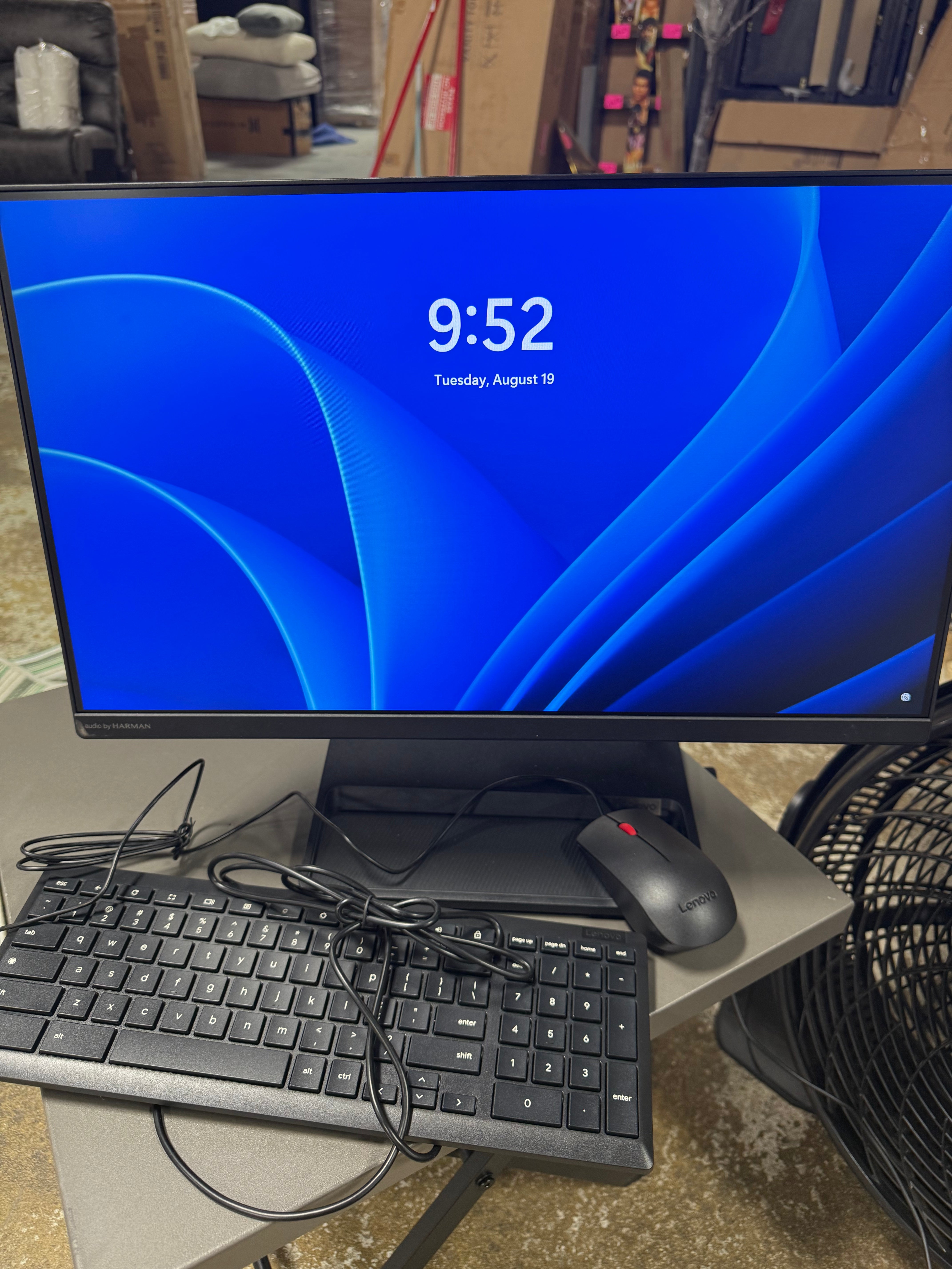 IdeaCentre AIO All-in-One Desktop IPS 6-Core 12th Generation Intel Core i3-1215U Intel UHD Graphics