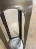 Pillar Cast Aluminum Lantern Candle Holders Gold