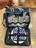 Deluxe Picnic Cooler for 4 in Bold Navy