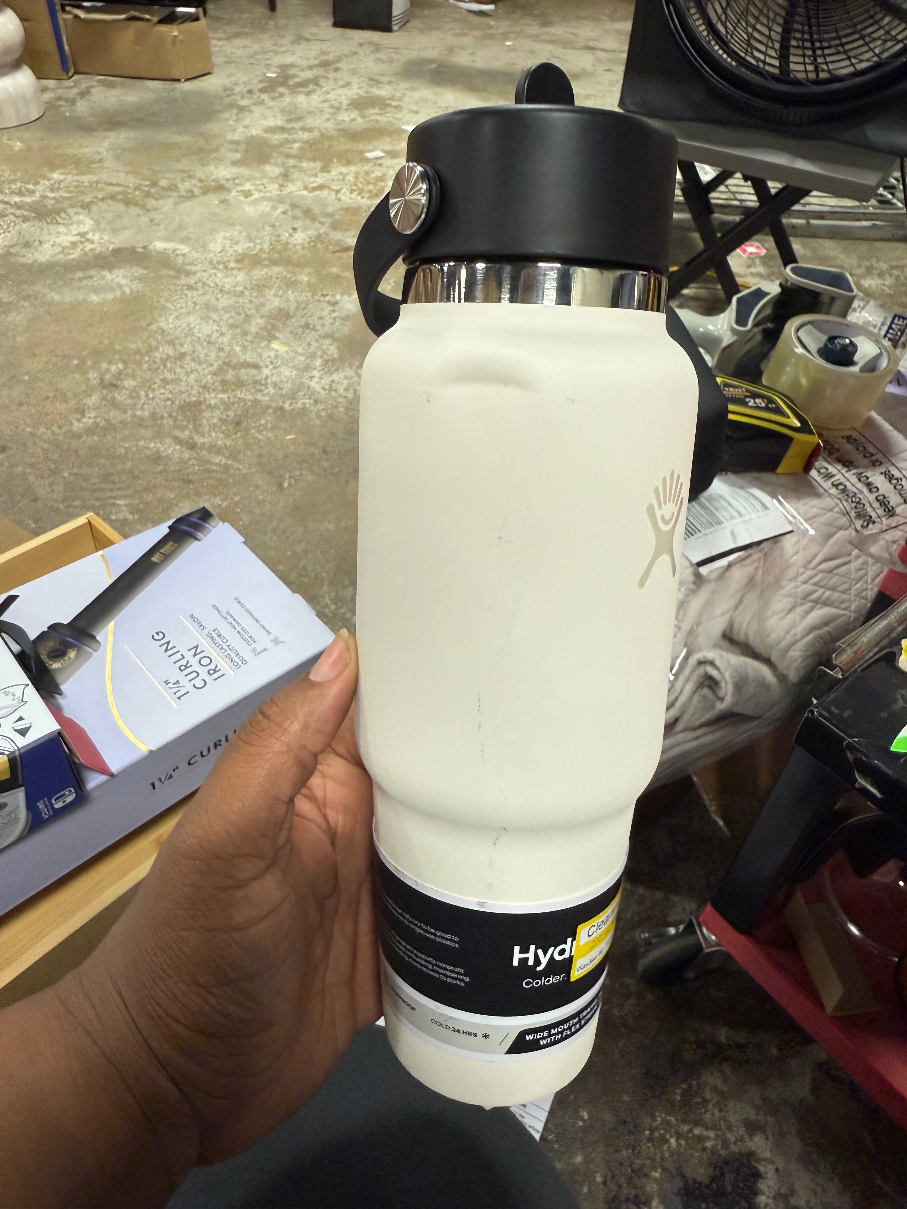 Wide Mouth Flex Straw Bottle