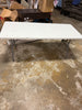 Folding Banquet Table Off White