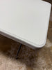 Folding Banquet Table Off White