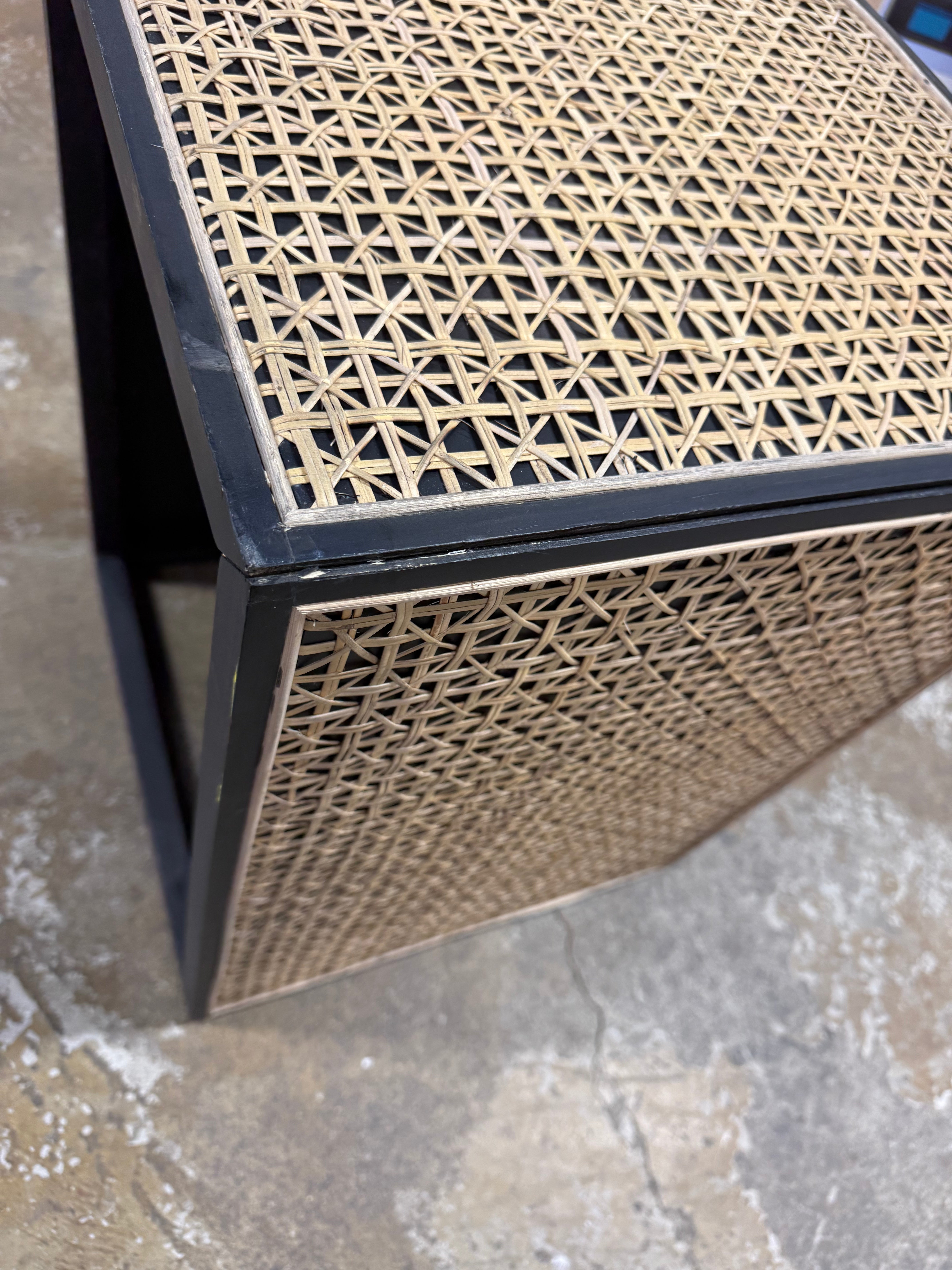 Nesting Accent Table Black/Natural