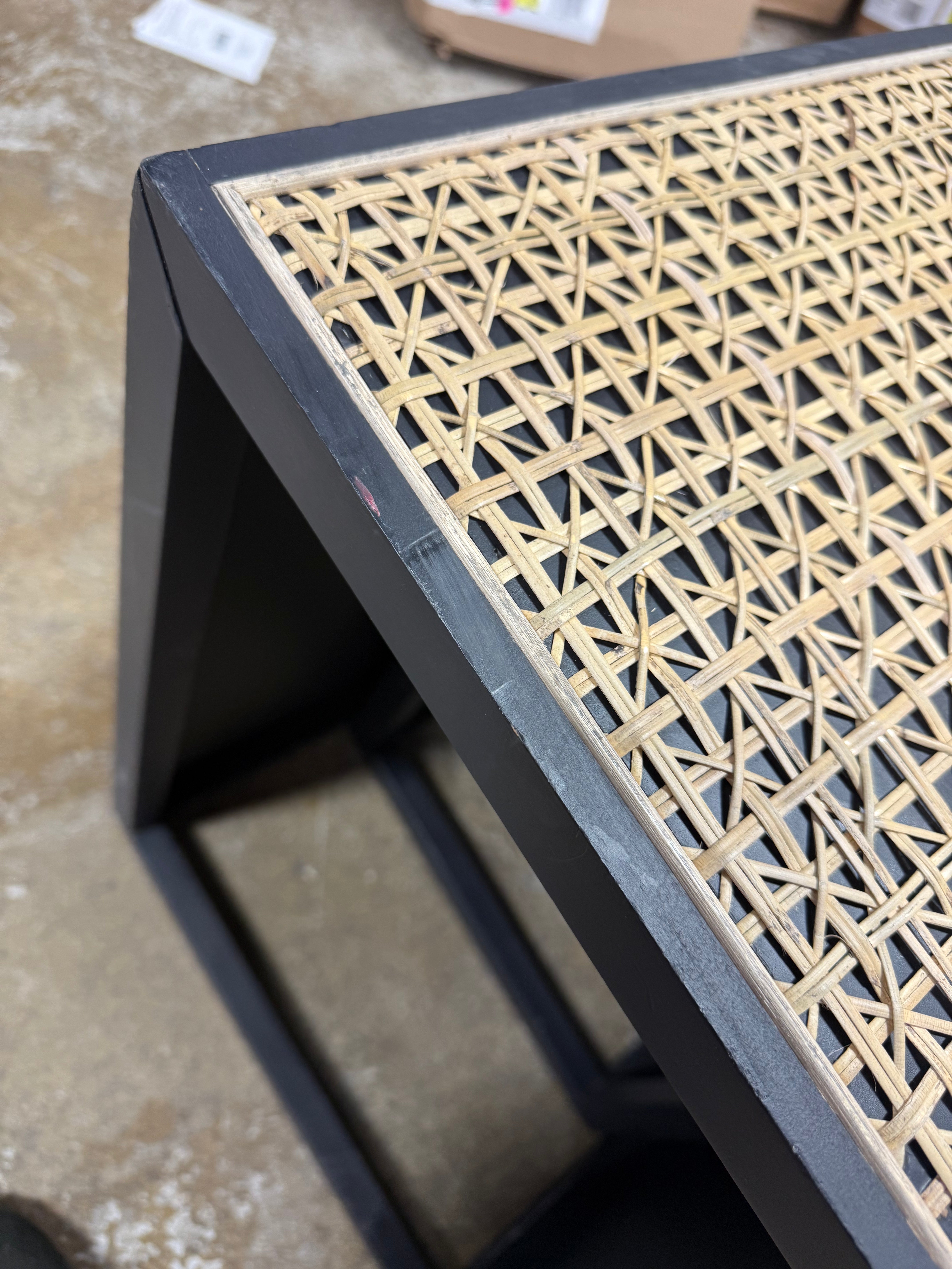 Nesting Accent Table Black/Natural
