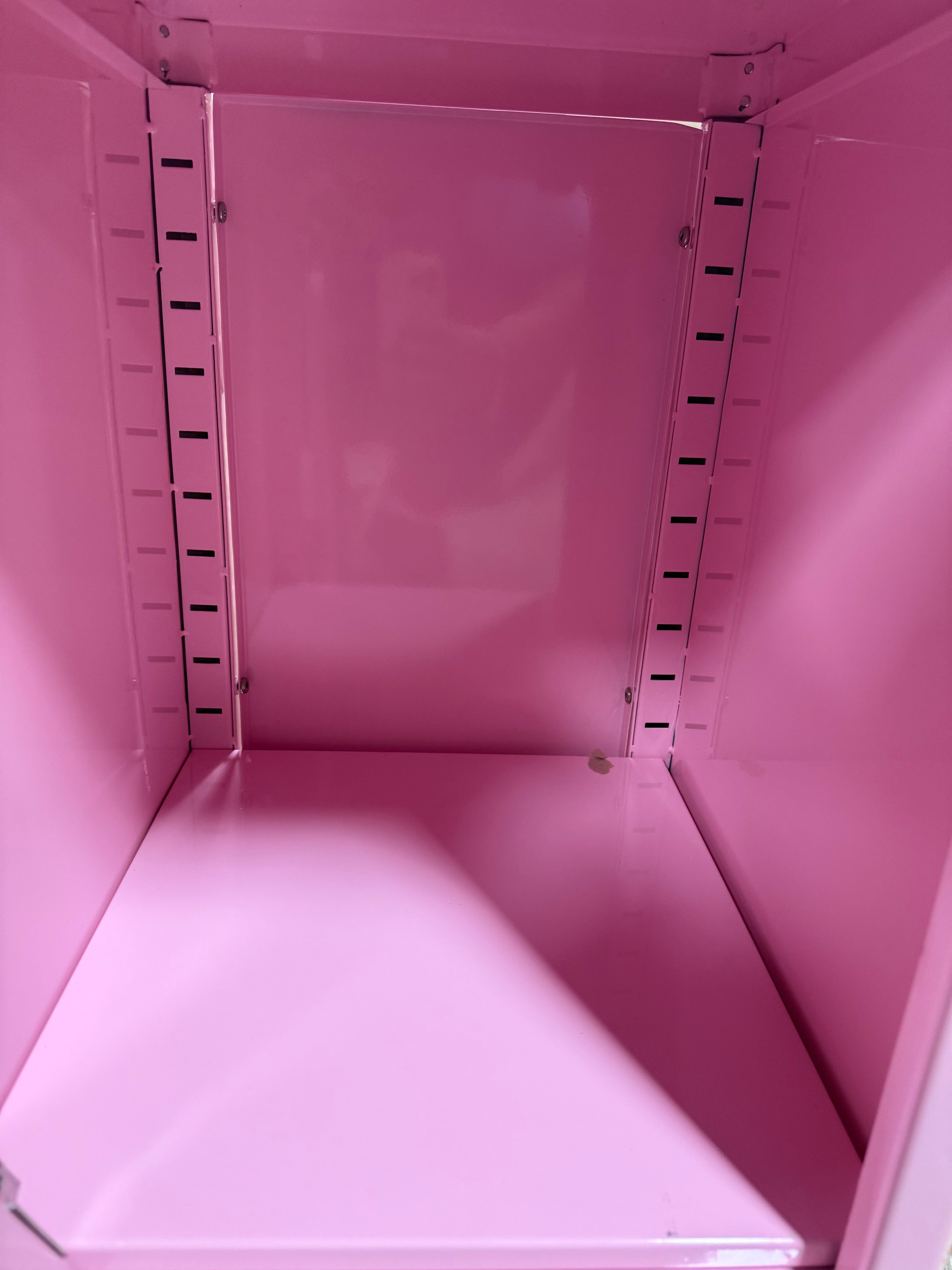 Metal Rolling Locker Dorm Storage Cabinet with Lock